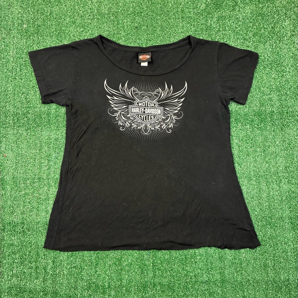 Y2K 2000's Harley-Davidson Wings T-shirt